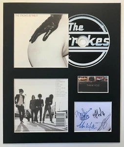 THE STROKES - Signed Autographed - IS THIS IT - Album Display - Picture 1 of 1