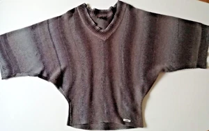 Diesel pullover sweater top vintage poncho oversized wool Small US 6 8 - Picture 1 of 18