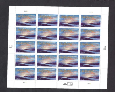 US Scott# 4121 2007 39c Booklet Pane of 20 Oklahoma P11111 LR MNH VF - Image 1 of 2