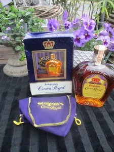 1 Fl. 750 ml Seagram s Crown Royal 1968, Fine De Luxe, Blended Canadian Whisky - Bild 1 von 8