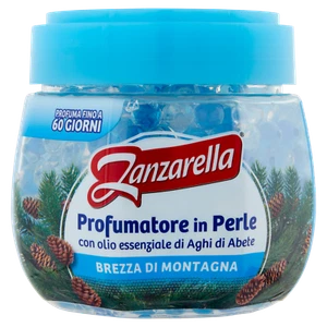 2 PEZZI Zanzarella Profumatore in Perle Brezza di Montagna da 170 g Zanzarella - Foto 1 di 3