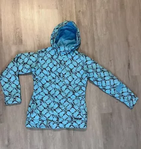 Womens BURTON Dry Ride SNOW Jacket XS Aqua Brown**GREAT CONDITION** - Picture 1 of 13
