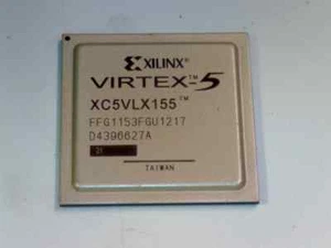 XILINX XC5VLX1552-FFG1153I IC FPGA VIRTEX-5 LX 155K 1153FBGA D/C: 1217 - Picture 1 of 2