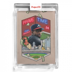 Carta Topps Project70 137 - 1994 Deion Sanders di Oldmanalan Atlanta Braves - Foto 1 di 2