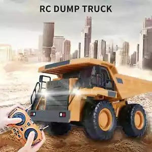RC DUMP TRUCK 1/20 2.4GHz 11CH RC Construction Truck Engineering Vehicles - Picture 1 of 9