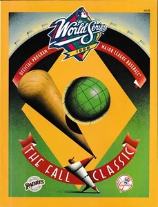 Programa oficial de la Serie Mundial 1998 - Yankees vs San Diego Padres - Imagen 1 de 1