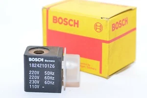 Magnet-Spule von Bosch Typ 1 824 210 126, 220 V / 50 Hz, Ø8-9mm, Valve Coil, NOS - Picture 1 of 8