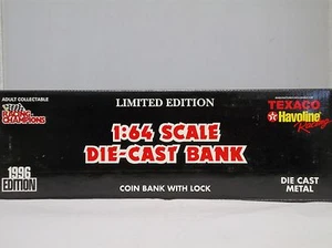 1996 Racing Champions Dale Jarrett Aeromax Transporter Coin Bank 1:64 scale  - Picture 1 of 4