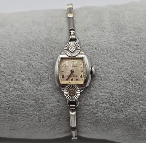 Bulova Women's Diamond 10k Rolled Gold Plated Mechanical L6 Petite Watch - Picture 1 of 10