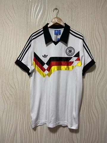 GERMANY 1990 HOME FOOTBALL SHIRT SOCCER JERSEY ADIDAS ORIGINALS RETRO AJ8021 BWT Cover