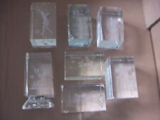 7 Solid Glass Holograms.Some chipped.A hologram can cost 90 pounds now