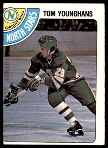 1978-79 O-Pee-Chee Tom Younghans Rookie Minnesota North Stars #295