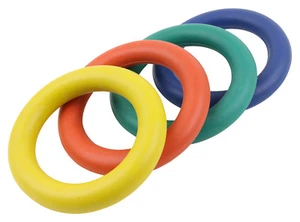 Wurfring Gummi - Tennis - Motorisches Könnenstraining - 285g - 18 cm - Spiele - Bild 1 von 9
