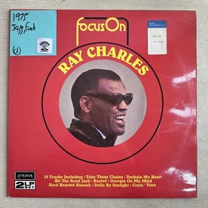 Ray Charles - Focus On Ray Charles 2x 12” Vinyl Records 2x VG+ - Picture 1 of 12