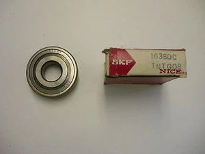 NICE SKF 1638DCTNTG08 RADIAL DEEP GROOVE BALL BEARING NIB - Picture 1 of 3