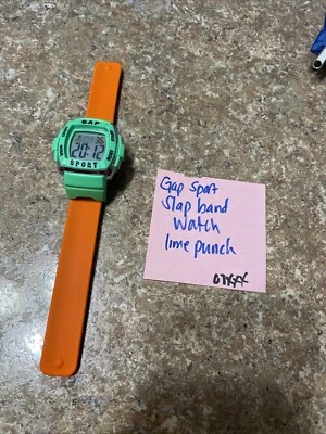 Reloj a Presión Digital Deportivo GAP Punzón Lima Verde Brillante Necesita Batería Foto 1 de 4
