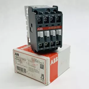 ABB A16-04-00 1SBL181101R8100 24V 50/60Hz Lighting Contactor US:A16-04-00-81 New - Picture 1 of 9