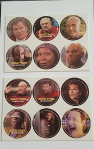 1994 Star Trek Generations Hojas POG Nuevas Reedición Colección Colección Juego de 2 Regalo - Imagen 1 de 4