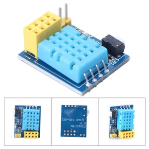 Temperature Humidity WIFI Shield Sensor Module Fit ESP-01S ESP8266 ESP-01 DHT11 - Picture 1 of 8