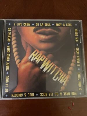 Rap Wit Cha Cd Compilation K-Tel Rare OOP De La Soul 2 Live Crew Nice & Smooth - Image 1 of 4
