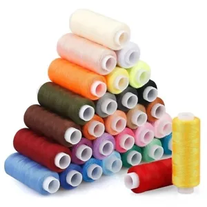 Polyester Thread Spools Embroidery Sewing Machine Thread 30 Spools Lot ofcolors - Picture 1 of 3