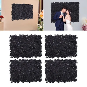 4PCS Artificial Floral Backdrop Artificial Flowers Wall Panels Hydrangea Modern - Picture 1 of 20