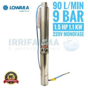 Pompa sommersa per pozzo Lowara 4GS11M 4OS Elettropompa 1.5 hp 1.1 Kw 220V - Foto 1 di 13