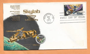 SKYLAB ORBITING SPACE LABORATORY FDC MAY 14,1974 HOU SPACE COVER - Picture 1 of 1