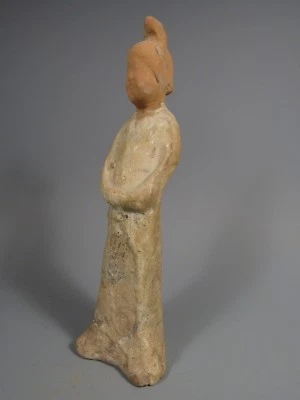 Figura de terracota de la dinastía Tang china fina de China aprox. 618-907 AD Foto 1 de 4