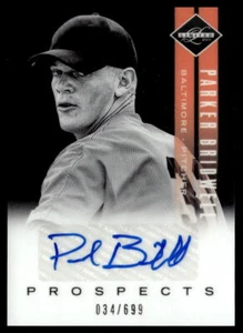 2011 Panini Limited #18 Parker Bridwell 34/699 Baseball Baltimore Orioles - Picture 1 of 2