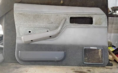 1990-1992 JEEP CHEROKEE FRONT DOOR PANELS GRAY OEM PARTS front PANELS GRAY OEM  - Image 1 of 4