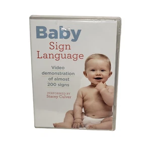DVD Baby Sign Language Stacey Culver (Almost 200 signs) - Picture 1 of 2