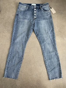 Stonefield Conrad Ankle high rise ankle skinny jeans 32 x 27 women's - Picture 1 of 14