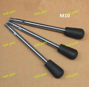 3pc M10 * 122mm Thread Handle Bench Drill Milling Machine Part Universal - Picture 1 of 2