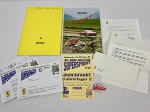 FERRARI 348 CHALLENGE NURBURGRING'93 PROGRAM BROCHURE | PROSPEKT | SEPTEMBER 93 - Picture 1 of 7