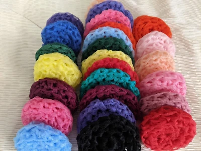 Surtido de 50 exfoliantes. Depuradores de macetas de colores muy resistentes enagua plana y de 2 caras Foto 1 de 4