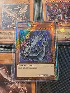 Cyber Dragon - RA03-EN155 - Platimun Secret Rare - 1st Edition - YuGiOh - Picture 1 of 2
