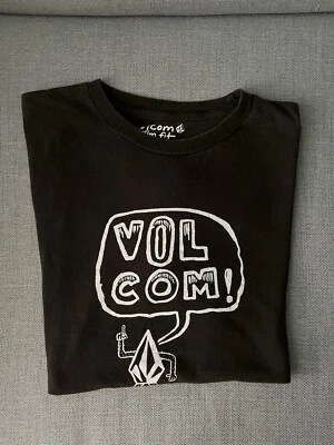 T-SHIRT  UOMO VOLCOM grigio scuro gray gris - Immagine 1 di 4