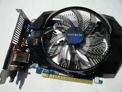 Graphics Card- Gigabyte - Nvidia GeForce GTX 650 -1GB HDMI DVI VGA GV-N6500C-1GI - Image 1 of 4