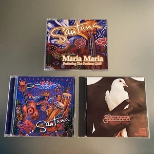Santana 3 💿 LOT: IMPORT Maria Maria Remixes, Supernatural, Greatest Hits VG - Picture 1 of 4