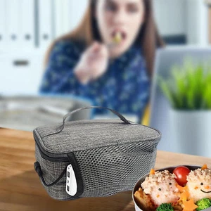 Electric Portable Heating Lunch Bag USB Lunch Heating Heater Food there - Foto 1 di 8