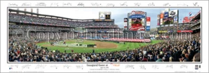 New York Mets CITI FIELD INAUGURAL (2009) Panoramic POSTER Print w/25 Facs.Sigs. - Picture 1 of 1