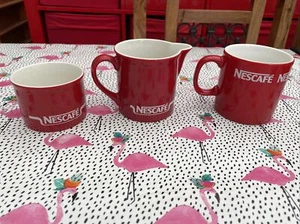 Nescafe milk jug, sugar bowl And Cup Bundle - Picture 1 of 4
