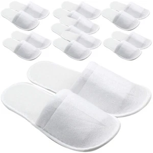 8 Pairs Anti-slip Slippers Guesthouse Dispable Disposable for Guests Miss Bride - Picture 1 of 12