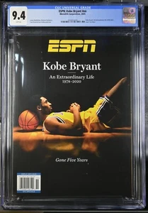 Kobe Bryant ESPN AN EXTRAORDINARY LIFE Magazine 2025 CGC 9.4 Newsstand Lakers - Picture 1 of 2