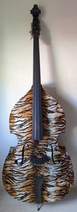 Unikat Kontrabass Rockabilly Style - Bild 1 von 5