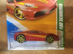 Hot Wheels 2012  - Treasure Hunt Ferrari 430 Scuderia 1:64 Scale W/Protecto  - Picture 1 of 15