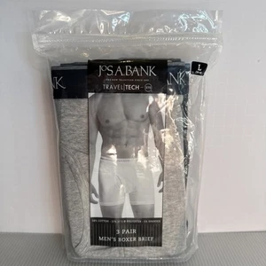 Jos A Bank 3 Pack Men's Size Large 38-40 Boxer Briefs Underwear - Picture 1 of 2