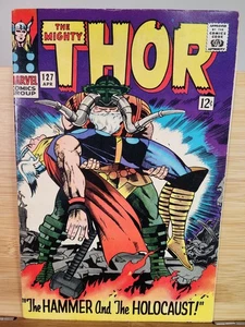 1966 Marvel Comics MIGHTY THOR #127 First Appear Pluto Hippolyta & Volla 4.5/VG+ - Picture 1 of 15