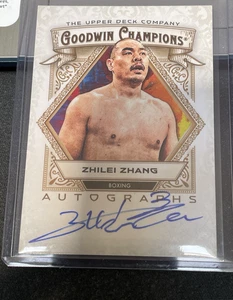 2025 UD Goodwin Champions Auto A-ZZ ZHILEI ZHANG BOXE DA UOMO - Foto 1 di 2